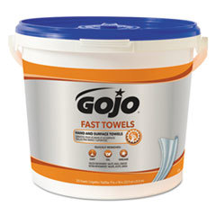 WIPES,GOJO FAST 225/BUCKT